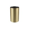 surface mounted housing CAN MIX'N MATCH 1/2 - SPOT HEAD (CEILING / 3PHASE) cylindrical, rigid, mechanical, brass