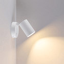 Deko-Light surface mounted housing CAN MIX'N MATCH 1/2 - SPOT HEAD (WALL / TABLE / FLOOR) cylindrical, mechanical, white