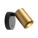 Deko-Light surface mounted housing CAN MIX'N MATCH 1/2 - SPOT HEAD (WALL / TABLE / FLOOR) cylindrical, mechanical, bronze