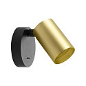 Deko-Light surface mounted housing CAN MIX'N MATCH 1/2 - SPOT HEAD (WALL / TABLE / FLOOR) cylindrical, mechanical, brass