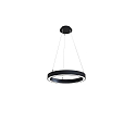 Pendelarmatuur LAUTARO 600/60 DOWN OPAL M3 IP20, zwart dimbaar