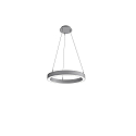 Pendelarmatuur LAUTARO 600/60 UP/DOWN OPAL M3 IP20, lichtgrijs dimbaar