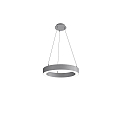 Pendelarmatuur LAUTARO 600/80 UP/DOWN PRISMA M3 IP20, lichtgrijs dimbaar