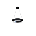 pendant luminaire LAUTARO 600/100 DOWN OPAL M3 IP20, black dimmable