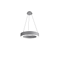 Pendelarmatuur LAUTARO 600/100 UP/DOWN OPAL M3 IP20, lichtgrijs dimbaar