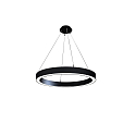 Pendelarmatuur LAUTARO 900/80 DOWN OPAL M3 IP20, zwart dimbaar