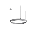 Pendelarmatuur LAUTARO 900/80 UP/DOWN OPAL P3 IP20, lichtgrijs dimbaar