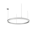 Pendelarmatuur LAUTARO 1200/60 DOWN PRISMA P4 IP20, wit dimbaar