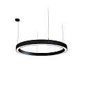 pendant luminaire LAUTARO 1200/80 UP/DOWN PRISMA P4 IP20, black dimmable