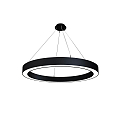 Pendelarmatuur LAUTARO 1200/100 DOWN PRISMA M4 IP20, zwart dimbaar