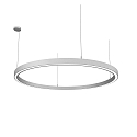 Pendelarmatuur LAUTARO 1500/60 DOWN PRISMA P5 IP20, wit dimbaar