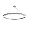Pendelarmatuur LAUTARO 1500/60 UP/DOWN OPAL M5 IP20, lichtgrijs dimbaar
