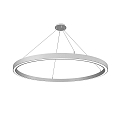 Pendelarmatuur LAUTARO 1500/60 UP/DOWN OPAL M5 IP20, wit dimbaar