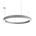 Pendelarmatuur LAUTARO 1500/100 UP/DOWN OPAL P5 IP20, lichtgrijs dimbaar