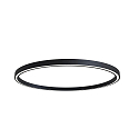 Plafondarmatuur LAUTARO 1500/60 OPAL IP20, zwart dimbaar