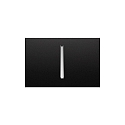 AU-01-08, flat U-profile for 8 - 9,3 mm LED stripes, 100cm
