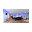 AU-01-08, flat U-profile for 8 - 9,3 mm LED stripes, 100cm