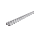 U-profiel AU-01-08 plat, zilver mat