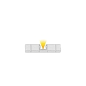 Deko-Light AU-02-15, high U-profile for 15 - 16,3 mm LED stripes, 100cm, anodized aluminum
