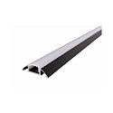  Opbouwprofiel AM-01-10 plat, zwart mat