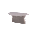 Endcaps P-ET-02-15, 30 mm, 2 items, grey