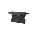Endcaps P-ET-02-15, 30 mm, 2 items, black