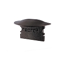 Endcaps f-ET-02-15, 30 mm, 2 items, black