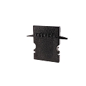 Endcaps H-ET-02-10, 25 mm, 2 items, black