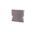 Endcaps H-AU-02-15, 21 mm, 2 items, grey