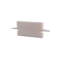 Endcaps H-ET-01-15, 30 mm, 2 items, white