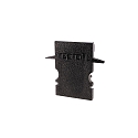 Endcaps H-ET-02-08, 23 mm, 2 items, black