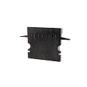Endcaps H-ET-02-15, 30 mm, 2 items, black