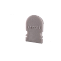 Endcaps R-AU-02-10, 16 mm, 2 items, grey