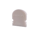 Endcaps R-AU-02-15, 21 mm, 2 items, white