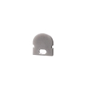 Accessories for LED Profil R-AU-01-05 - endcaps, 2 items, grey