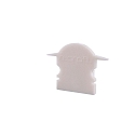 Endcaps L-ET-02-10, 25 mm, 2 items, white