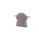 Endcaps L-ET-02-10, 25 mm, 2 items, grey