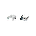 Cliphouder C-10 set van 2, aluminium
