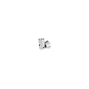 Universal Retaining clip (swivelling) set 2 items, silver