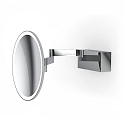 Spiegel met verlichting VISION R Spiegel met 5x vergroting IP44, chroom 