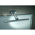 Decor Walther Wandarmatuur DIM 40 G9 IP20, nikkel gesatineerd dimbaar