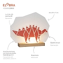 Elobra Tafelarmatuur DINOS, oranje