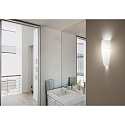 Fabas Luce Wandarmatuur DEDALO up down, indirect E27 IP44, opaalwit