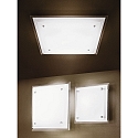 Fabas Luce Plafondarmatuur MAGGIE groot, hoekig E27 IP20, chroom, wit dimbaar