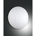 Plafondarmatuur KENT 2-vlams, Smartluce compatibel E27 IP20, nikkel gesatineerd, wit