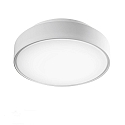 Fabas Luce HATTON Ceiling luminaire, IP65, E27, white, � 25cm, with motion detector