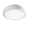 Fabas Luce HATTON Ceiling luminaire, IP65, E27, white, � 25cm