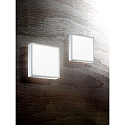 Fabas Luce Fabas Luce OBAN Ceiling luminaire, IP65, E27, white, 24x24cm