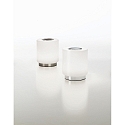 Fabas Luce SIMI LED Table lamp, 8W, chromed / white