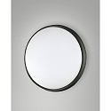 Fabas Luce Plafondarmatuur OLLY � 24CM rond, slagvast, schakelbaar IP54, zwart 
